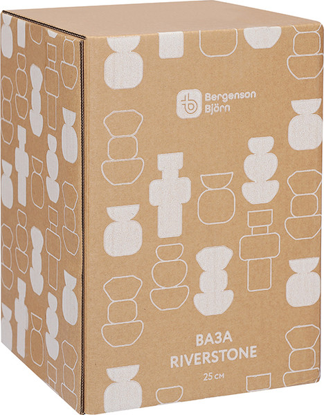 Изображение товара Ваза Bergenson Bjorn Riverstone BB0001000 (жемчужно-серый)