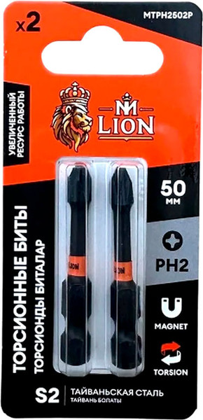 Изображение товара Набор бит M-Lion MPH2502P (2шт)