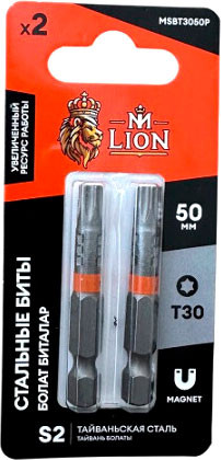 Изображение товара Набор бит M-Lion MSBT3050P (2шт)