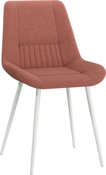 Изображение товара Стул Олмеко Николь (велюр барни дасти роуз/белый)