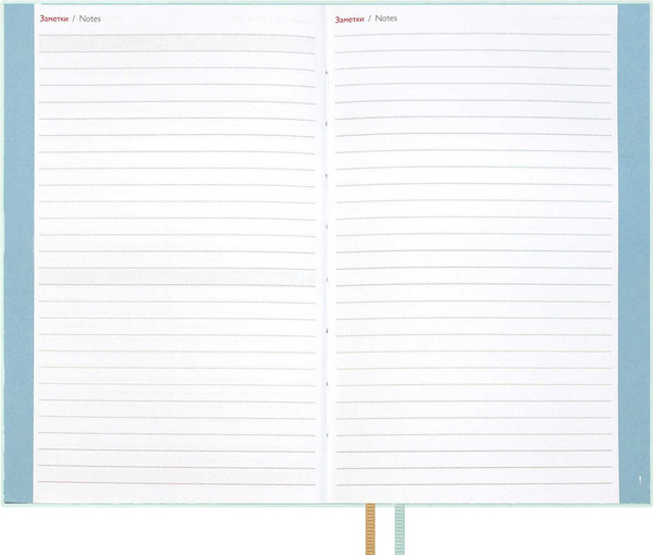 Изображение товара Еженедельник Escalada Джут 2026 / 70340 (96л, мятный)