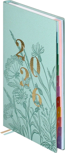 Изображение товара Еженедельник Escalada Джут 2026 / 70340 (96л, мятный)