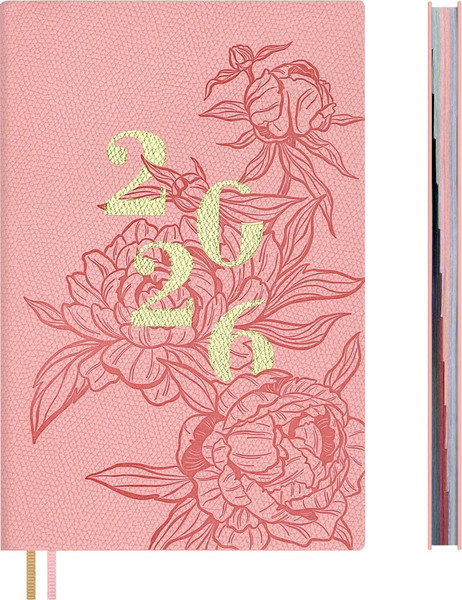 Изображение товара Еженедельник Escalada Джут 2026 / 70338 (96л, розовый)