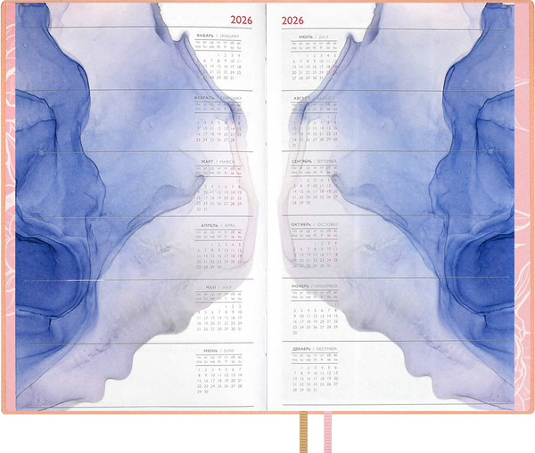 Изображение товара Еженедельник Escalada Джут 2026 / 70338 (96л, розовый)