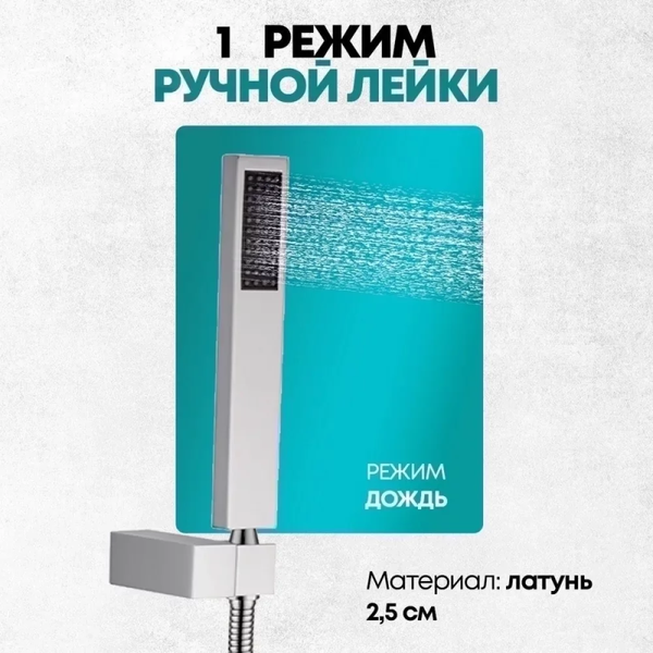 Изображение товара Душевая система со смесителем Grocenberg  GB5089CR-1