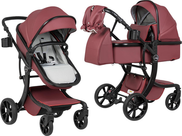 Изображение товара Детская универсальная коляска Aimile Adventurer / ADV-5 (бургунди)