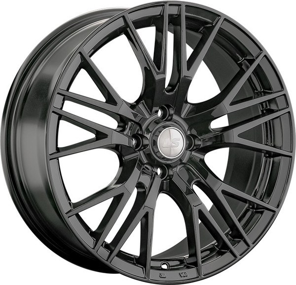 Изображение товара Литой диск LS wheels LS 861 18x8" 5x114.3мм DIA 67.1мм ET 35мм BK