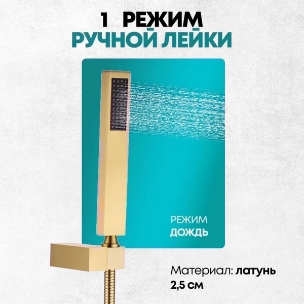 Изображение товара Душевая система со смесителем Grocenberg  GB5089MG-1