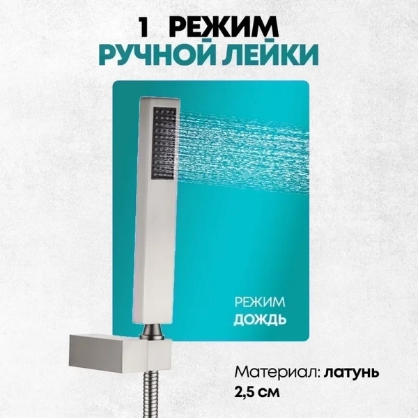 Изображение товара Душевая система со смесителем Grocenberg  GB5089NK-1