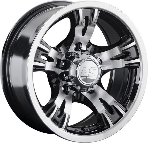 Изображение товара Литой диск LS wheels LS 883 15x7" 5x139.7мм DIA 108.5мм ET -10мм BKF