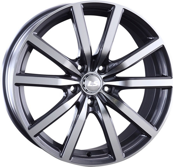 Изображение товара Литой диск LS wheels LS 841 18x8" 5x114.3мм DIA 73.1мм ET 35мм GMF