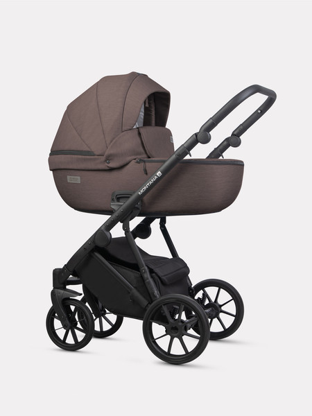 Изображение товара Детская универсальная коляска Riko Montana X 2 в 1 (темно-серый)