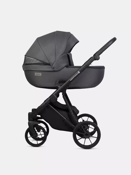 Изображение товара Детская универсальная коляска Riko Montana X 3 В 1 (53 темно-серый)
