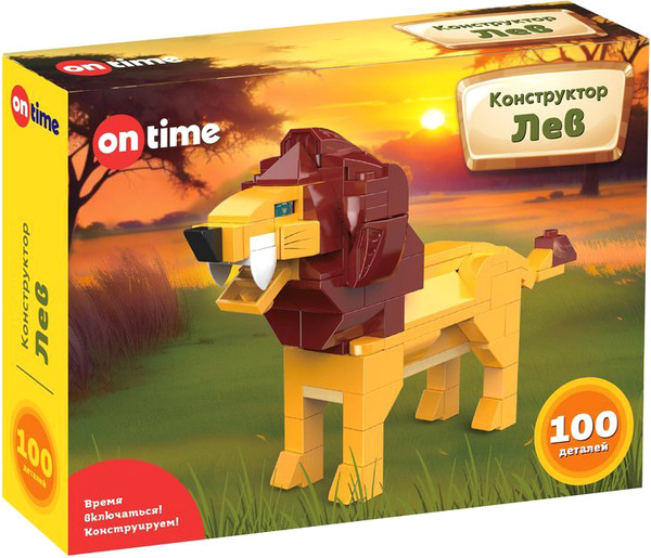 Изображение товара Конструктор On Time Лев 45267