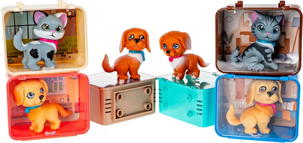 Изображение товара Игрушка детская Bondibon Котёнок и щенок, лапа дружбы ВВ6629