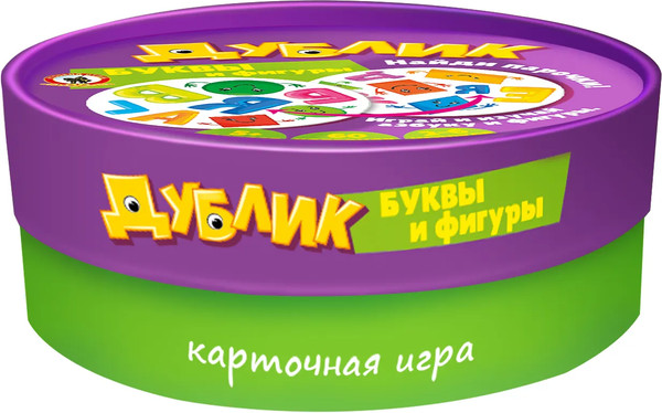Изображение товара Настольная игра Русский стиль Дублик Буквы и фигуры / 02491
