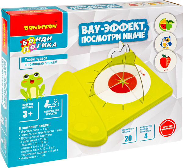 Изображение товара Развивающая игра Bondibon БондиЛогика Вау-Эффект ВВ6657