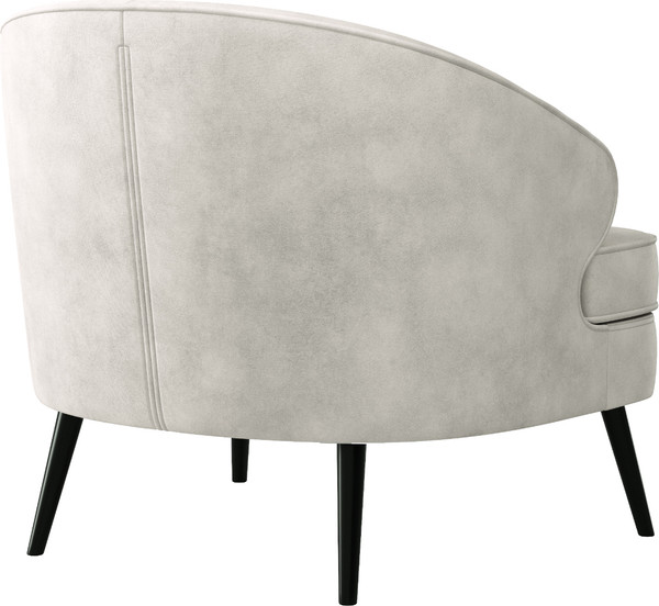 Изображение товара Кресло мягкое Олмеко Марсель (велюр Олимпия 060 серебристый серый)