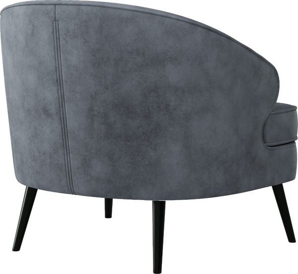 Изображение товара Кресло мягкое Олмеко Марсель (велюр Олимпия 068 графит)