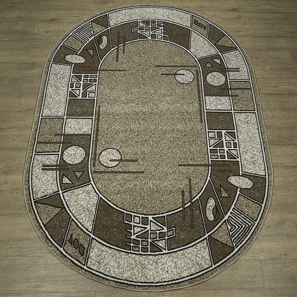 Изображение товара Ковер Белка Лайла де Люкс Овал 15804 10822 (2х5)