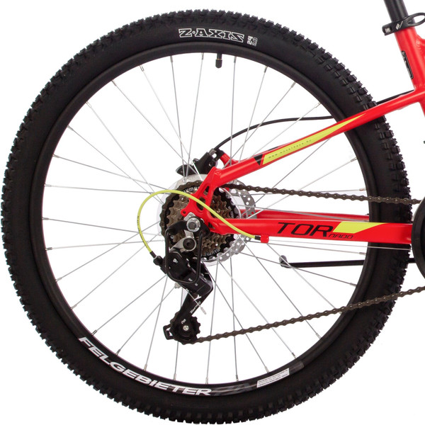 Изображение товара Велосипед Novatrack Tornado Hd 24AHD.TORNADOHD.13RD4 (разобранный, в коробке)