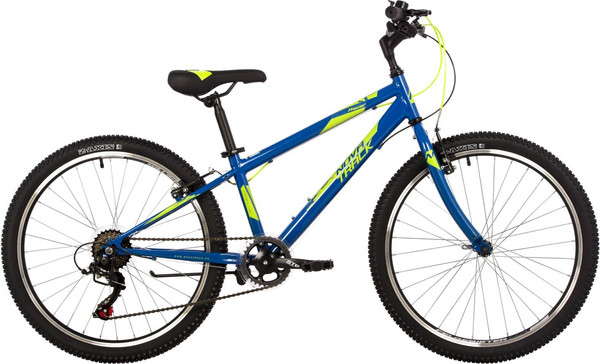 Изображение товара Велосипед Novatrack 24 Racer / 24SHV.RACER.14DBL23 (14, синий, разобранный, в коробке)