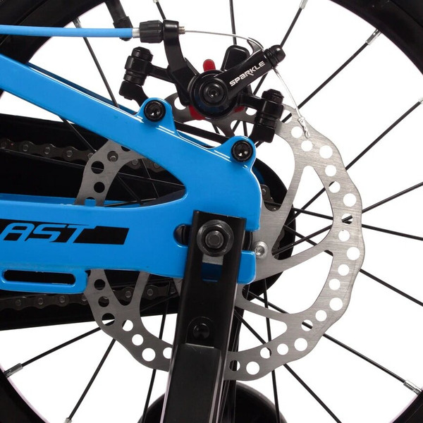 Изображение товара Детский велосипед Novatrack Blast 16 165MBLASTD.BL4 (синий, разобранный, в коробке)