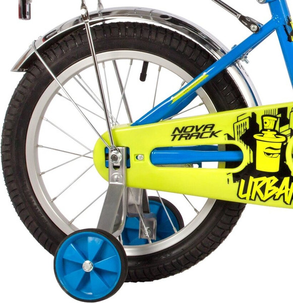 Изображение товара Детский велосипед Novatrack Urban 163URBAN.BL22 (разобранный, в коробке)