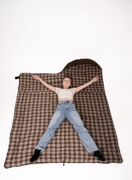 Изображение товара Спальный мешок MedNovtex Alaska 20 Фланель 210x85см