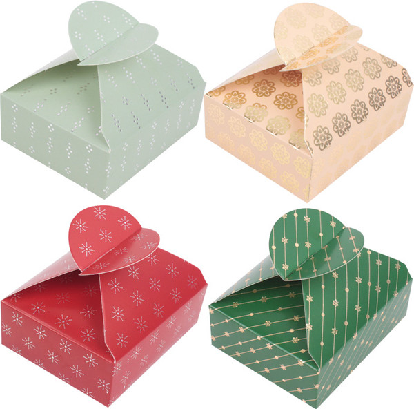 Изображение товара Набор коробок подарочных Darvish 6x7.5x2.5 см / DV-14651 (4 шт, ассорти)