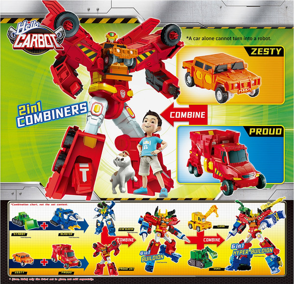 Изображение товара Робот-трансформер Hello Carbot Proud Zet S5 / 68110