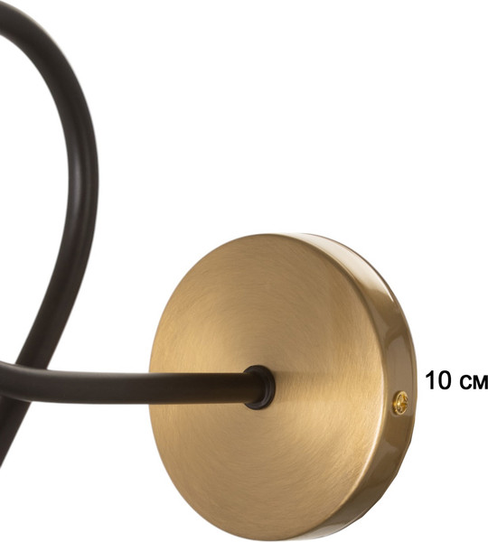 Изображение товара Бра BayerLux Узел / 10777405 (черный/латунь)