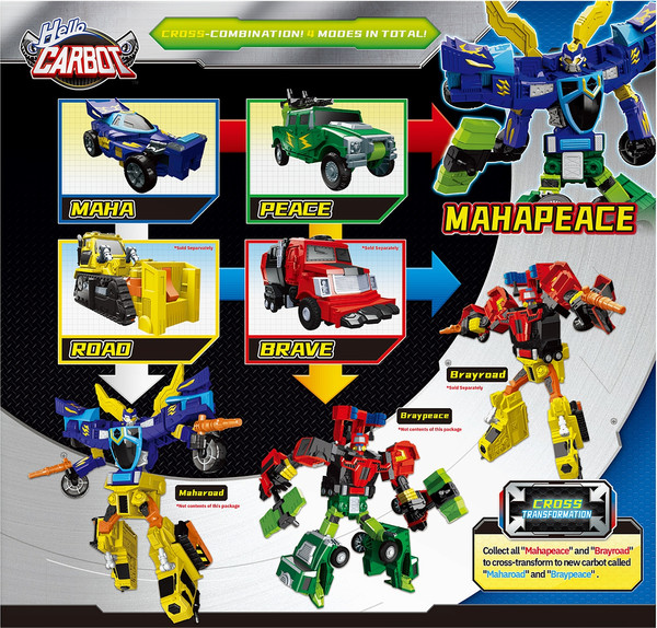 Изображение товара Робот-трансформер Hello Carbot Mahapeace S5 / 68113