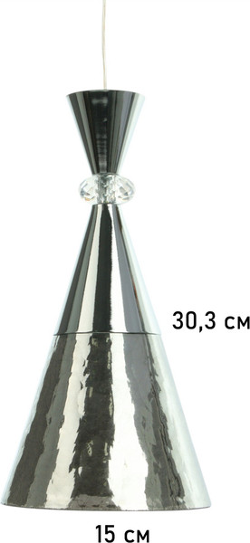 Изображение товара Бра BayerLux Рианна / 10534538 (серебро)