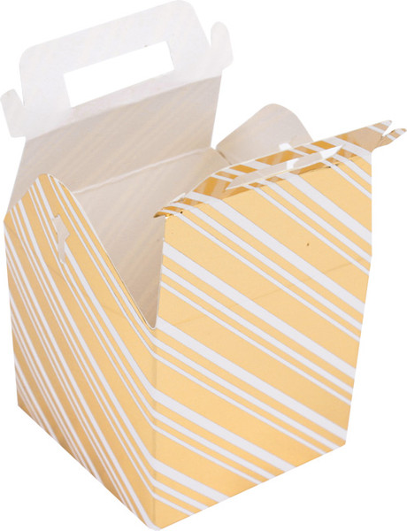 Изображение товара Набор коробок подарочных Darvish Mini 5x5x5 см / DV-14648-2 (4 шт, белый/золото)