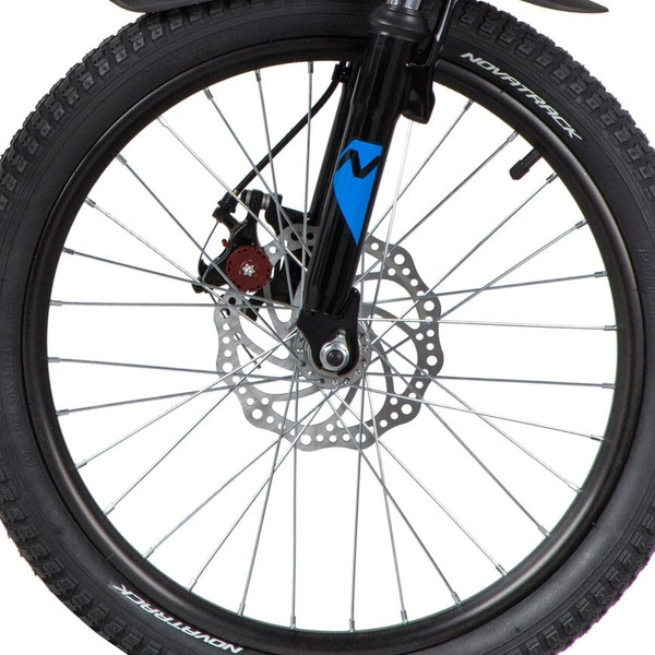 Изображение товара Детский велосипед Novatrack Shark 20SS6D.SHARK.BK20 (разобранный, в коробке)
