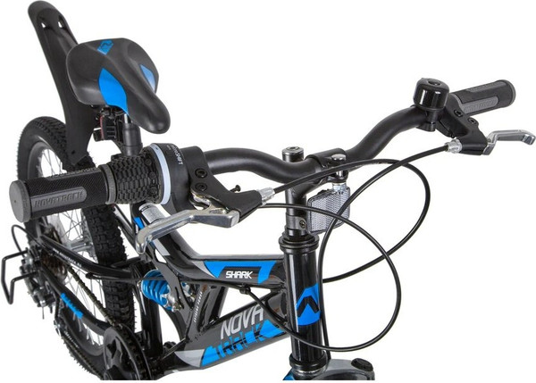 Изображение товара Детский велосипед Novatrack Shark 20SS6D.SHARK.BK20 (разобранный, в коробке)