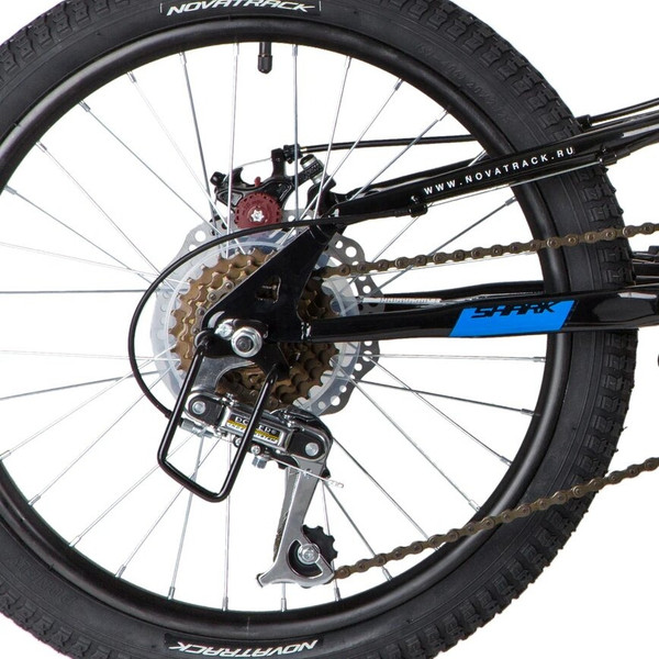 Изображение товара Детский велосипед Novatrack Shark 20SS6D.SHARK.BK20 (разобранный, в коробке)