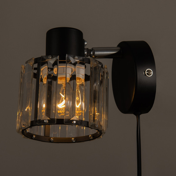 Изображение товара Бра BayerLux 59387/1 / 5169282 (черный/хром)