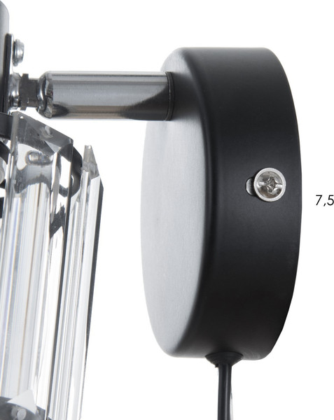 Изображение товара Бра BayerLux 59387/1 / 5169282 (черный/хром)