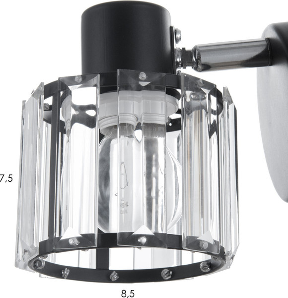 Изображение товара Бра BayerLux 59387/1 / 5169282 (черный/хром)