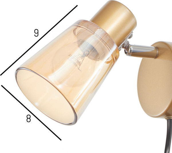 Изображение товара Бра BayerLux 59395/1 / 5169290 (золото/хром)