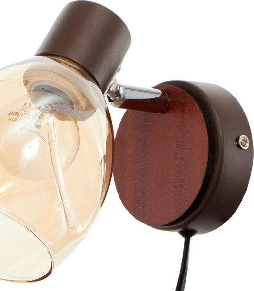 Изображение товара Бра BayerLux 59389/1 / 5169284 (кофе/хром)