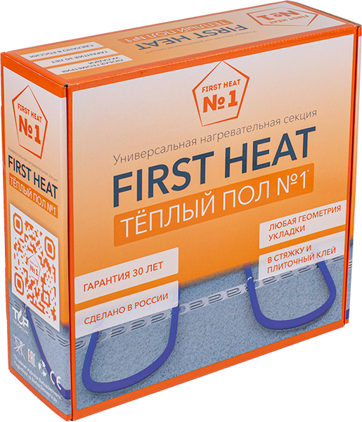 Изображение товара Теплый пол электрический Теплый пол №1 СТСП-25.5-400 с терморегулятором RТС 70.26