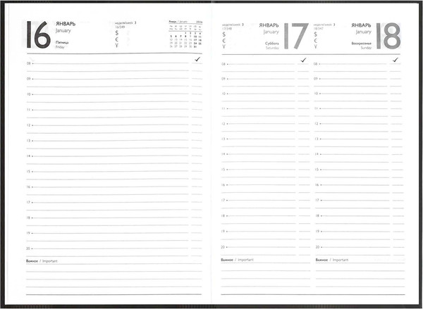 Изображение товара Ежедневник Феникс+ Герб 2026 / 71533 (160л)