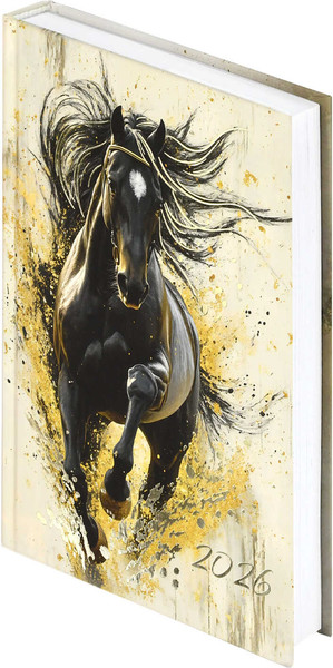 Изображение товара Ежедневник Феникс+ Вороной конь 2026 / 71535 (160л)