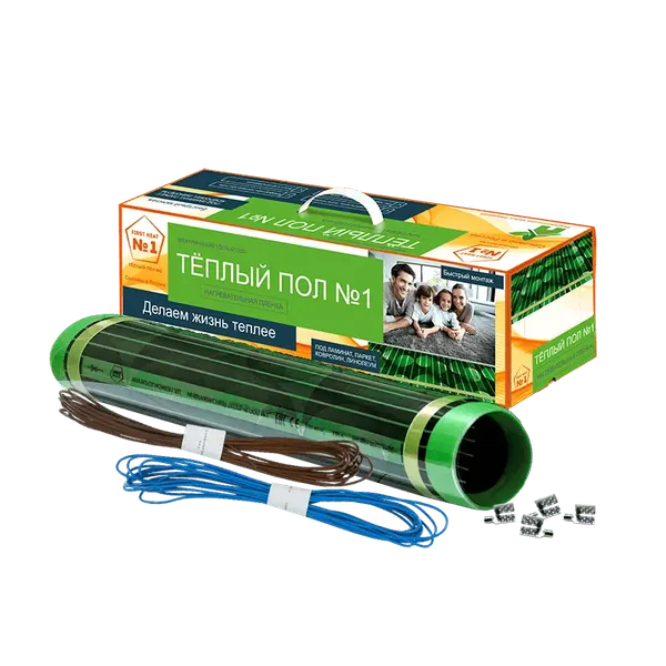 Изображение товара Теплый пол электрический Теплый пол №1 ПТСП-1980-9 с терморегулятором RТС 70.26