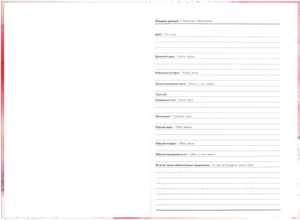 Изображение товара Ежедневник Феникс+ Розовая абстракция 2026 / 71539 (160л)