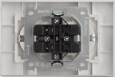 Изображение товара Розетка IEK Brite BR-R27-16-K01-F (белый)