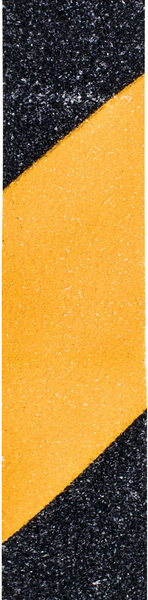 Изображение товара Скотч противоскользящий Brauberg 25ммx5м / 606773 (черный/желтый)